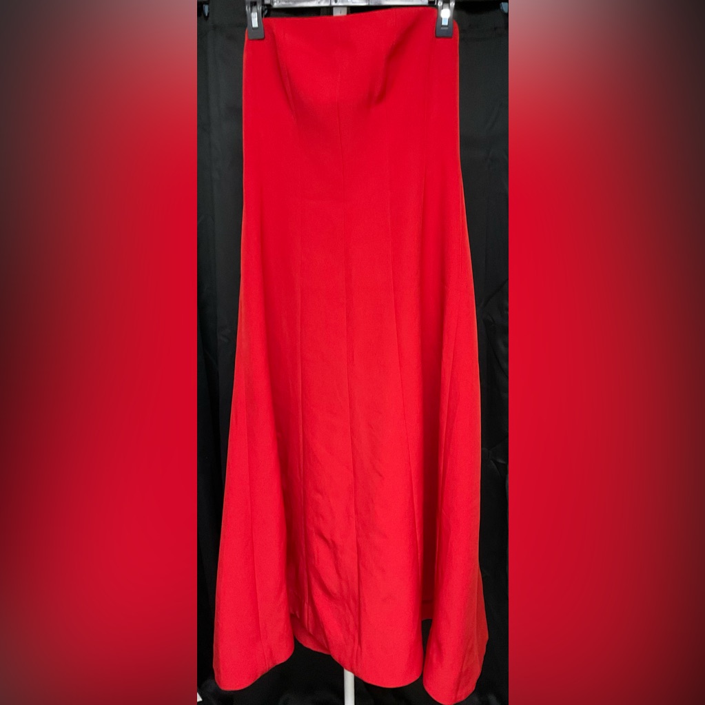 Halston Heritage Bold Red Dress